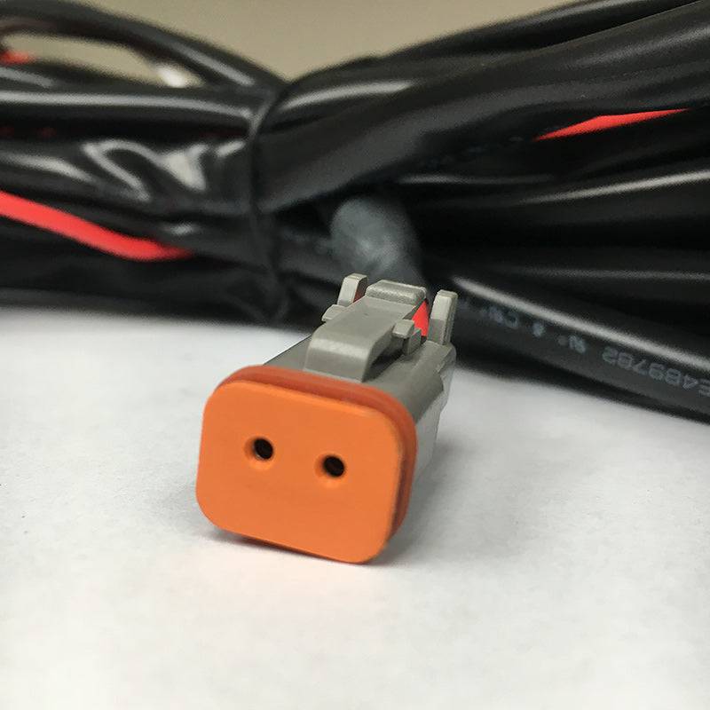 LED Bar Wiring Harness for 6",10" & 20" - Single DT Connector - Image 2